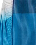 Women Printed Saree with Contrast Border - Image 4